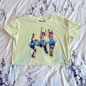 Vintage 90s TLC “No Scrubs” cropped tee